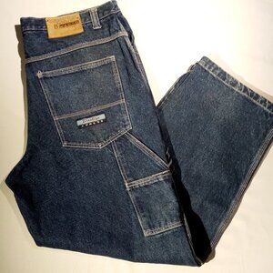 BROOKLYN XPRESS JEANS sz 38  Vintage Y2K  Baggy  Carpenter  Loose-Fit  Skater GC